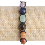 7 Chakras Reiki Natural Stone Braided BraceletBracelet