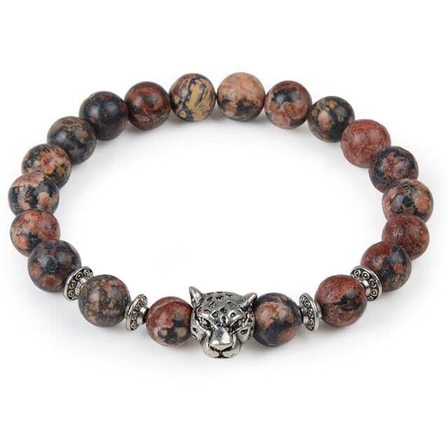 Tiger Eye, Lion & Owl BraceletBraceletdark red lion