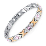 Woman Magnetic Bracelet Stainless SteelBraceletGold and Silver Bracelet