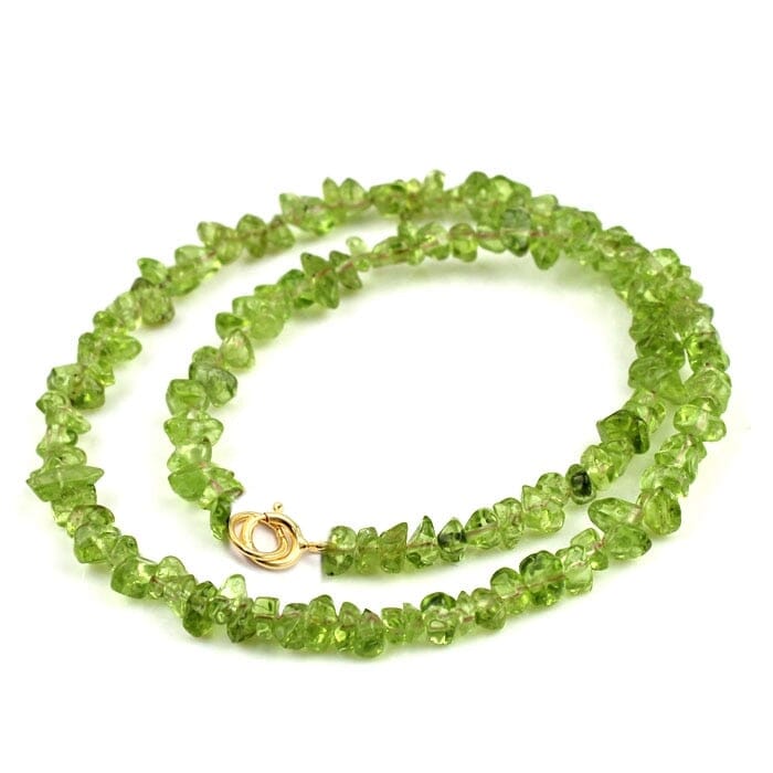 2 Rows Natural Peridot BraceletBracelet