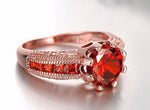 Crown Charm Ruby RingRing