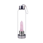 Crystal Elixir Water BottleHealing CrystalRose Quartz