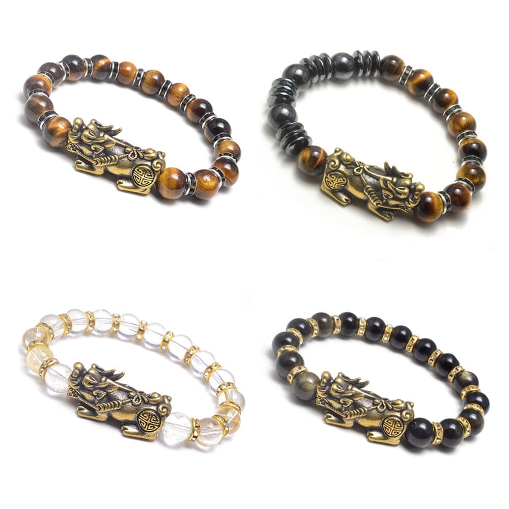 Copper Pixiu Feng Shui Tiger Eye BraceletBracelet