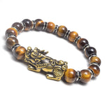 Copper Pixiu Feng Shui Tiger Eye BraceletBraceletTiger Eye Pixiu 2Normal (15-16cm)