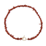 Bohemia Blue Aquamarine Chips Beaded Necklace24 Sandstone