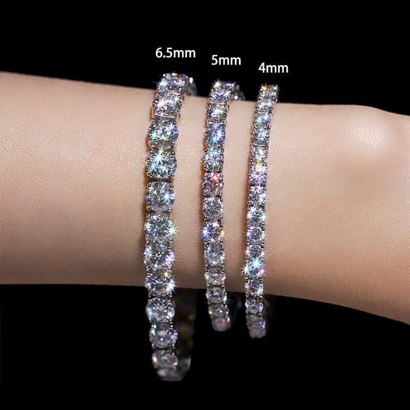 Sparkling Crystal Moissanite BraceletBracelet