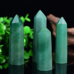 Aventurine hexagonal prism Healing Crystal Spot WandWand