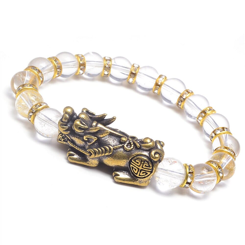 Copper Pixiu Feng Shui Tiger Eye BraceletBraceletCrystal PixiuNormal (15-16cm)