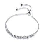 Sparkling Crystal Moissanite BraceletBraceletAdjustable