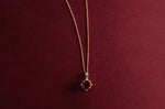 Ruby Pendant Choker NecklaceNecklace