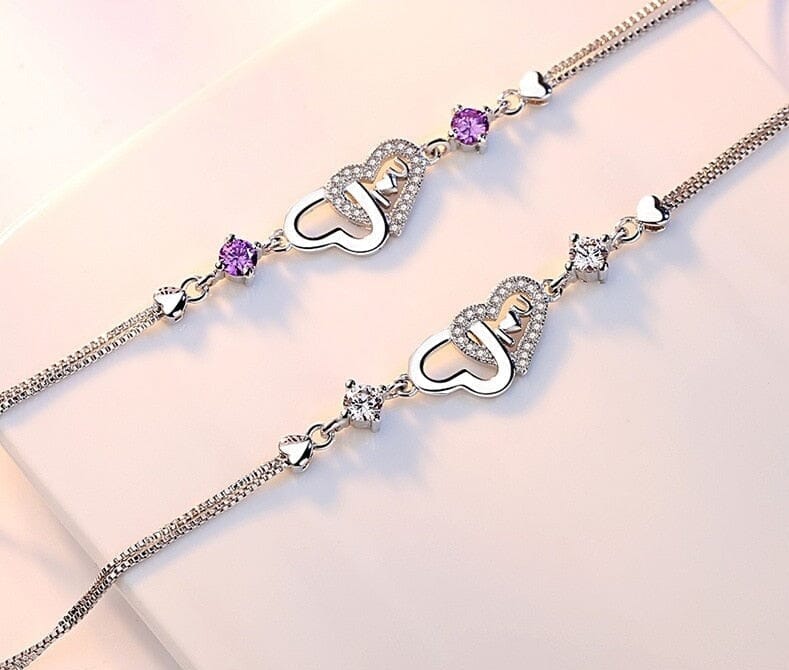 Double Heart Seaside Harvest Festival Revelry Bracelet - 925 Sterling SilverBracelet