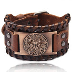 Punk Braided Rope Leather Cuff BraceletBraceletStyle 12