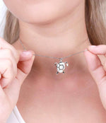 Ocean Turtle Opal NecklaceNecklace