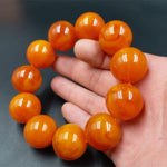 Big Amber Beaded BraceletBracelet