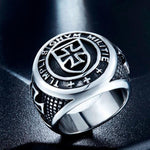 Cross Knights Templars Ring - Silver/Gold for MenRing