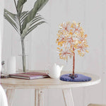 Natural Citrine Tree OrnamentHome Decor