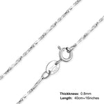 Genuine 925 Sterling Silver ChainChain