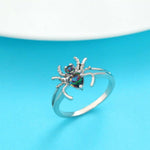 Rainbow Mystic Topaz Spider RingRing