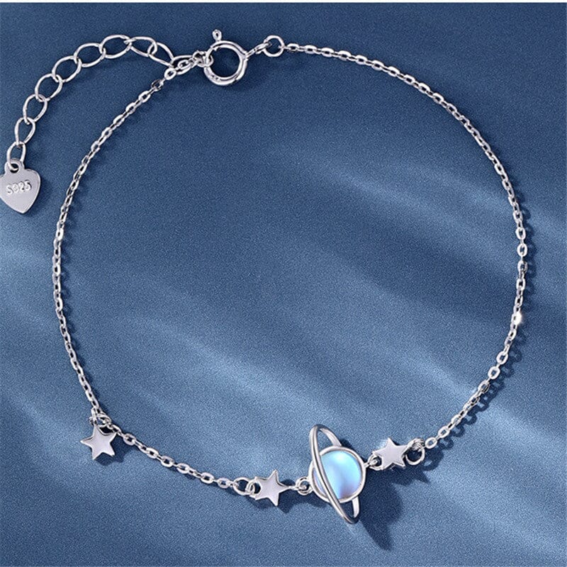 Moonstone Planet Tassel Star BraceletBracelet