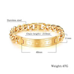 Cross WWJD Stainless Steel Wristband BraceletsBracelet