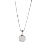 Choker Clavicle Moonstone Pendant NecklaceChoker