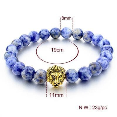 White Turquoise Buddhist Meditation Beads BraceletBracelet