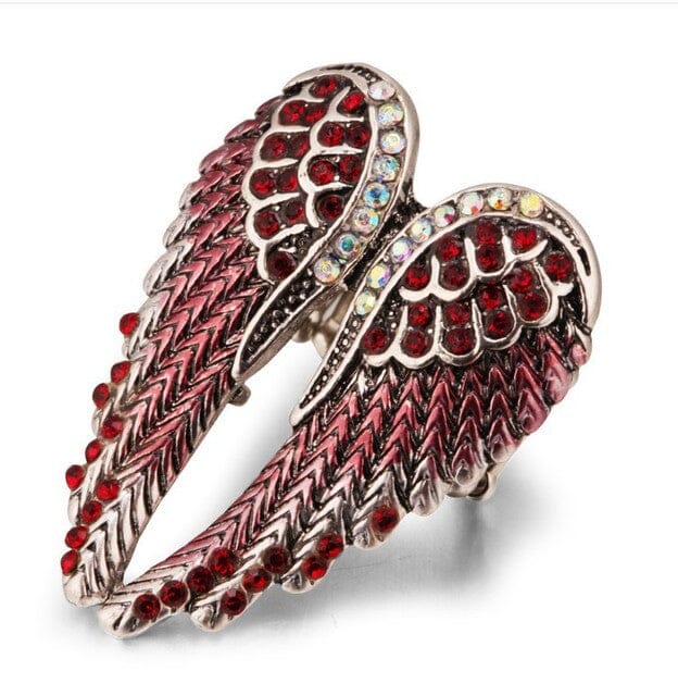 2019 Stylish Gold Angel Wings RingRing