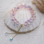 Summer New Braided Crystal Charm Adjustable BraceletBracelet