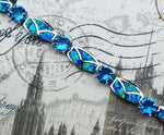 Fire Opal Charm BraceletBracelet