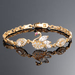 Swan Pave Crystal BraceletBracelet