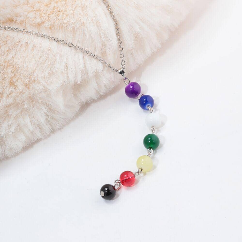 Gem Stone Healing Dowsing Reiki ChakraNecklace