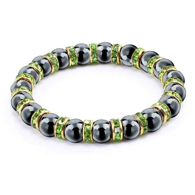 Classic Hematite Stone BraceletBraceletGreen