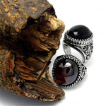 Agate Titanium Men RingRing