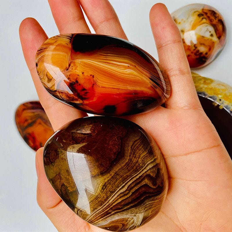 1pc Natural Sardonyx Agate StoneHealing Crystal