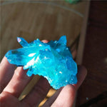 Blue Angel Aura Quartz StoneRaw Stone