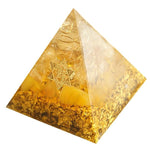 Orgone Pyramid Citrine CrystalHome Decor