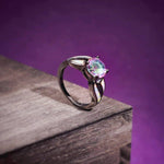 Rainbow Topaz Fire Opal RingRing