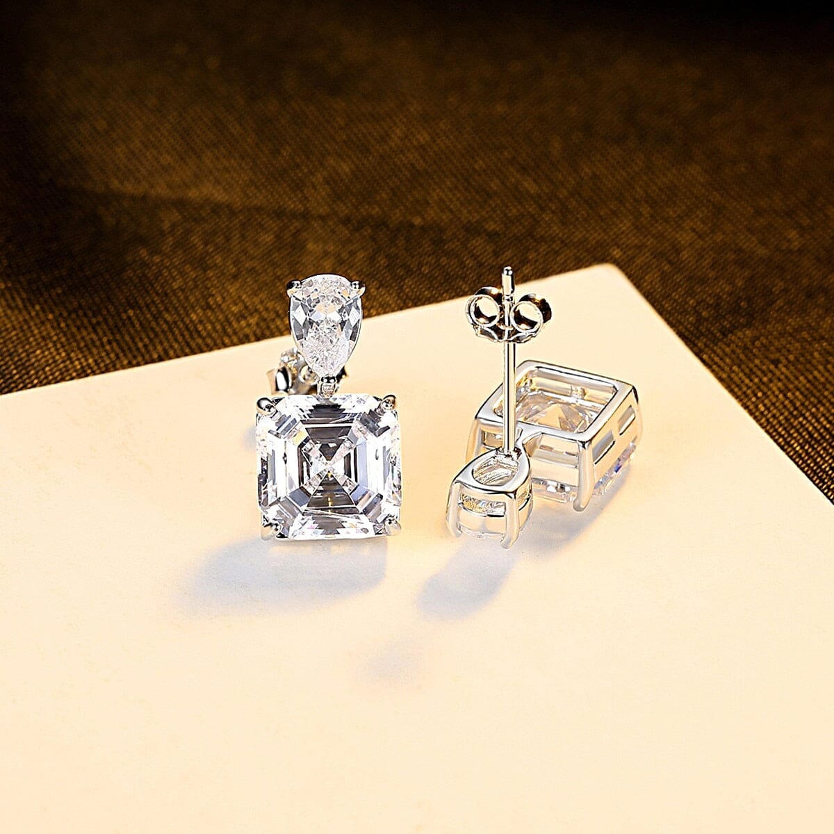 Ladies Citrine Gemstone Earrings - 925 Sterling SilverEarrings2925 silver