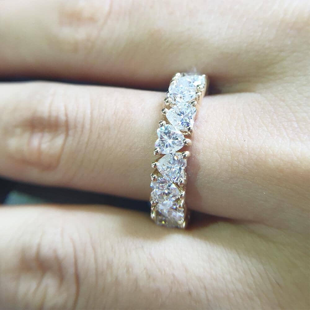 Heart Moissanite Diamond 14K Gold RingRing4.2514K Yellow Gold