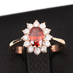 Blue Sapphire Crystal RingRing9Ruby
