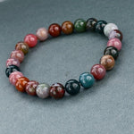 Tiger Eye Love Bracelet - Elastic RopeBraceletRed Multicolor