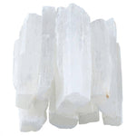 Natural Selenite Wand for Healing Reiki Chakra (2.7"-3.5")Wand