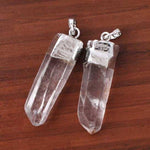 Clear Quartz Crystal PendantNecklace