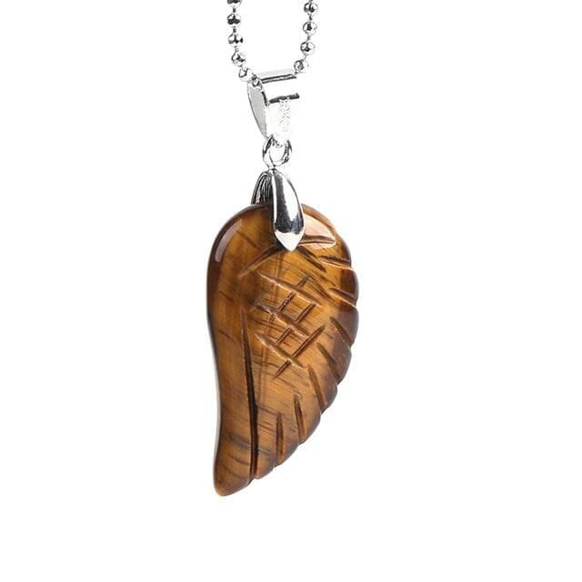 Guardian Angel Wing Necklaces & PendantsNecklaceTiger Eye Necklace