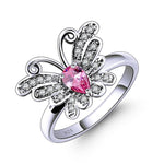 Butterfly Marquise Mystic Topaz & Amethyst RingRing