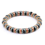 Classic Hematite Stone BraceletBraceletPink