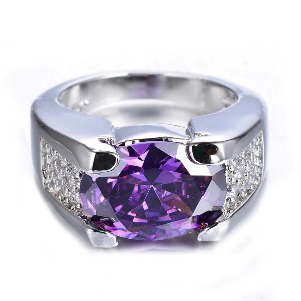 Amethyst White Gold RingRing