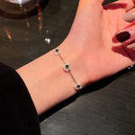 Emerald Pearl Flower BraceletBracelet