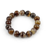 Natural Sardonyx Beads BraceletBraceletDiameter 14mm