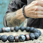 Volcanic Stone Bracelet for MenBracelet